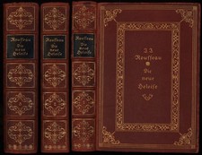 Rousseau, Die neue Heloise. 3 Bände (komplett). [Nummerierte Vorzugsausgabe].