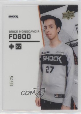 2023 Upper Deck Overwatch League Season 4 Infra-Sight Gold 10/25 FDGod 0a2