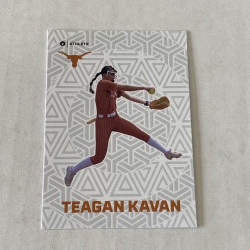 2025 ONIT Texas Longhorns SOFTBALL card TEAGAN KAVAN fusion white