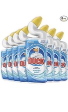 Duck Liquid Toilet Cleaner Deep Action Gel  Marine Pack of  8x750ml 3.17 per litre