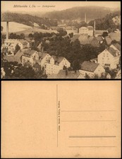Ansichtskarte Mittweida Fabriken 1918