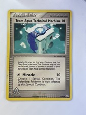 Team Aqua Technical Machine 01 79/95 Team Magma vs Team Aqua Regular on eBay