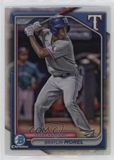 2024 Bowman Draft Chrome Refractor Braylin Morel #BDC-169 12g7