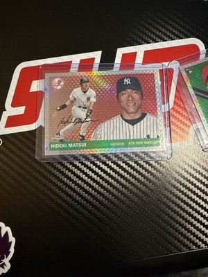 2025 Topps Chrome Platinum | Hideki Matsui NY Yankees #/55