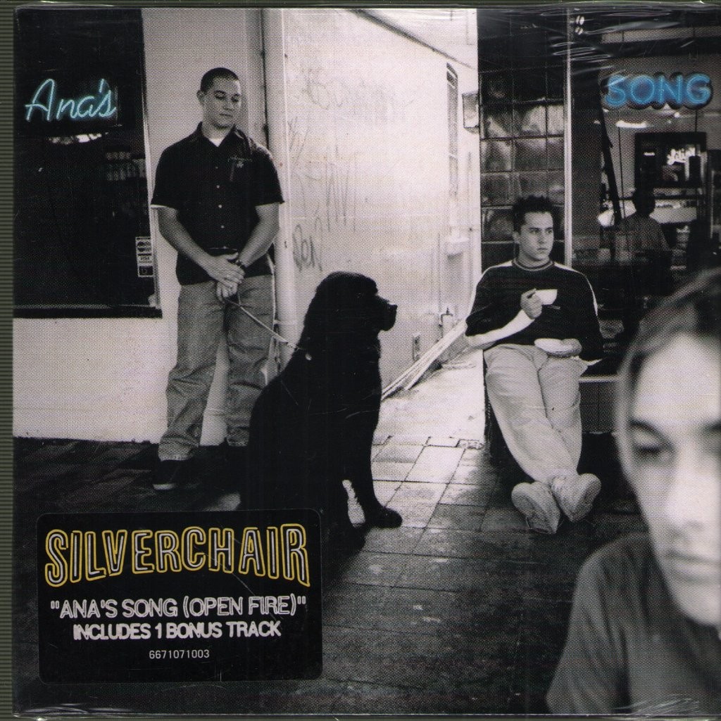 Silverchair Ana's Song (Open Fire) CD Europe Murmur 1999 still sealed with info