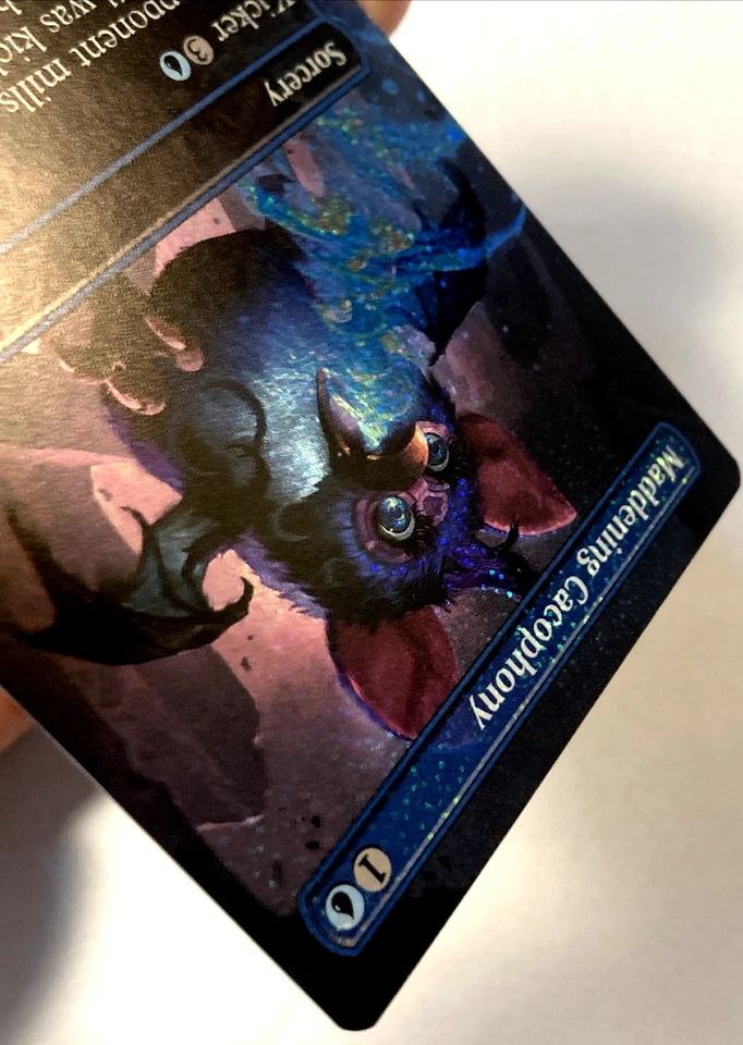 MTG Maddening Cacophony (Confetti Foil) Secret Lair x Furby 2337 NM - Image 4 of 4