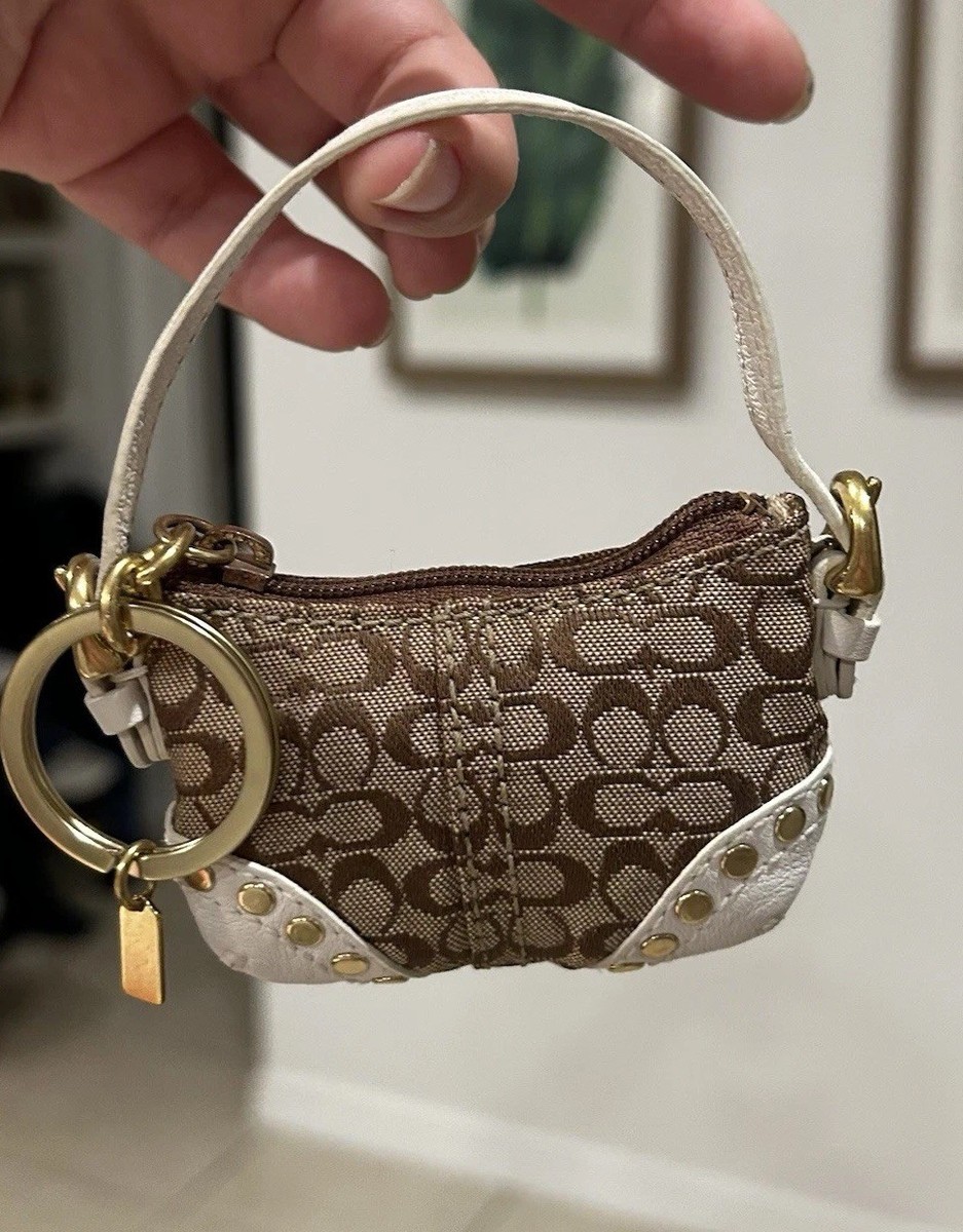 Rare Coach Mini Bag Charm Keychain Y2K SoHo | eBay