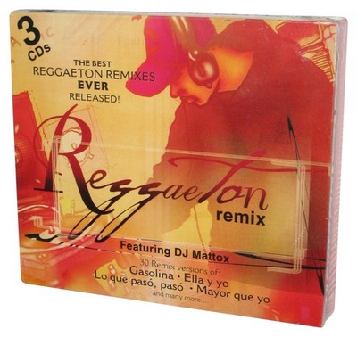 Reggaeton Remix DJ Mattox (2006) Audio Musik CD Box Set - 3 CDs
