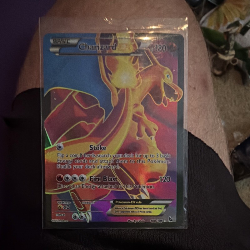 Pokémon Charizard XY Evolutions Holo Card 11/108 180 HP Rare English 2016