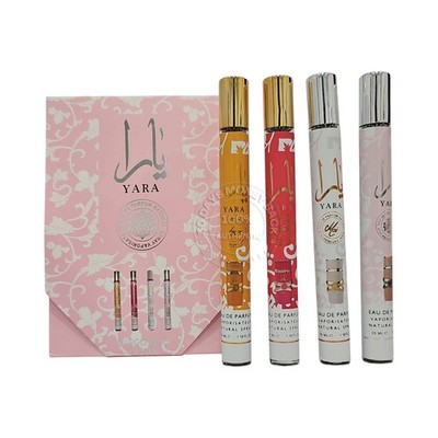 Yara Eau De Parfum 4 PCS Bundle Set Spray For Women
