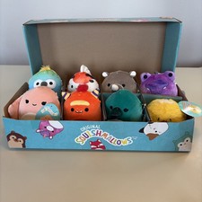 Original Squishmallows 5" Mini Plush 8 Pack Animal Squad Characters READ