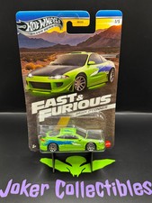 Hot Wheels Silver Series Fast & Furious Brian O'Conner 1995 Mitsubishi Eclipse #