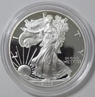 2003 W .999 Silver Proof American Silver Eagle in a Capsule