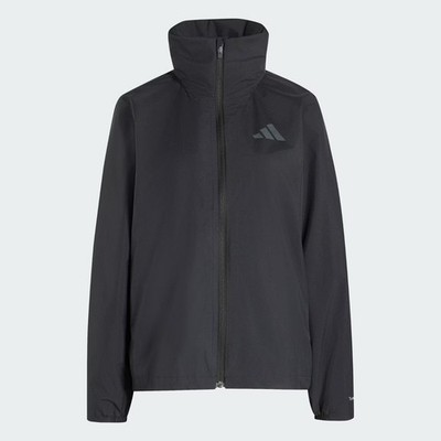 Adidas Terrex Multi Essentials 2 Layer CLIMAPROOF Regenjacke Damen schwarz