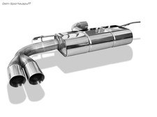 FOX Edelstahl Sportauspuff Audi A3 8V Sportback 1.8 2.0l TFSI quattro 2x80mm