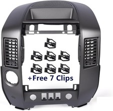 Center Dash AC Bezel with Speaker Bezel,Compatible,Nissan Titan SE LE 2004-2006