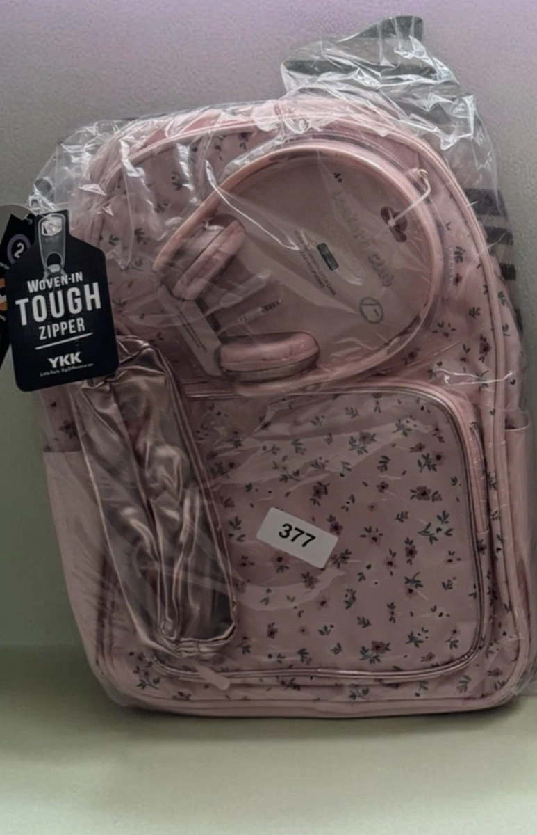POTTERY BARN x HELLO KITTY Backpack Gray Pink Gold 16\