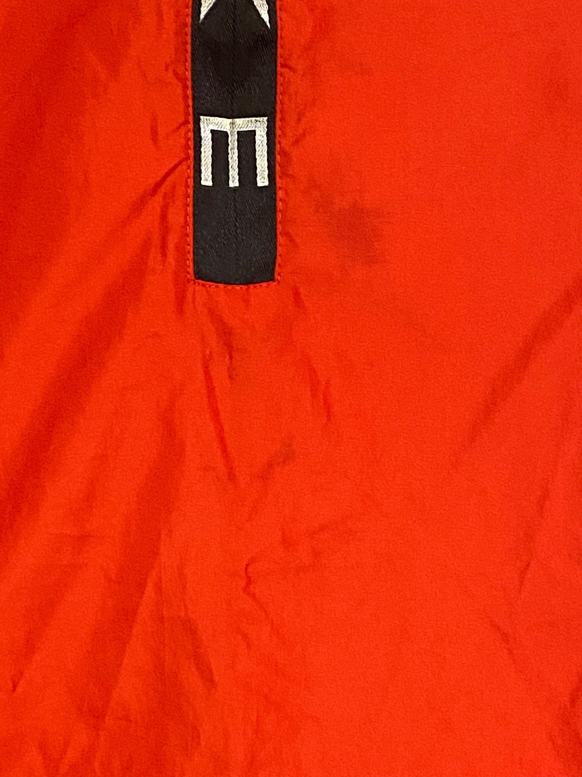 SACAI X NIKE NIKE GIACCA A VENTO UOMO TAGLIA LARGE VINTAGE MEZZA ZIP ROSSA LEGGERA PULL OVER