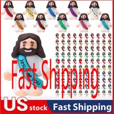 Mini Jesus Figures 100 Pcs Little Toys Jesus Loves You Original Design