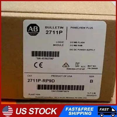 2711P-RP9D AB Logic Module 512MB PanelView Plus 6 700-1500 Fast Ship US Free Tax