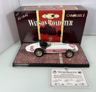Carousel 1 #4409 Watson Roaster 1:18 Scale 1956 Indy 500 Winner #8 Flaherty/Zink