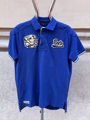 Polo by Ralph Lauren Bulldog 67 Fußball Vintage Poloshirt