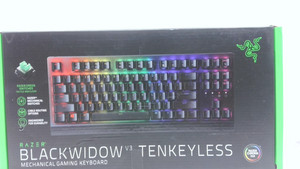 Razer BlackWidow V3 Tenkeyless - Premium Mechanical Gaming Keyboard (Compact Key