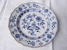 Meissen Schwertermarke, 1 Essteller, Zwiebelm...