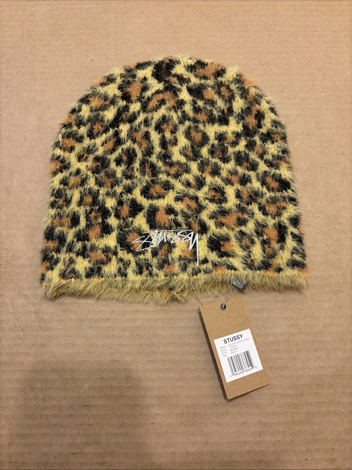 STUSSY SKULLCAP LEOPARD PATTERN BEANIE W/ Tags
Opens in a new window or tab