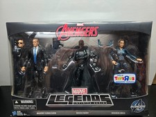 Marvel Legends Avengers Nick Fury Coulson Maria Hill Toys R Us Exclusive Set