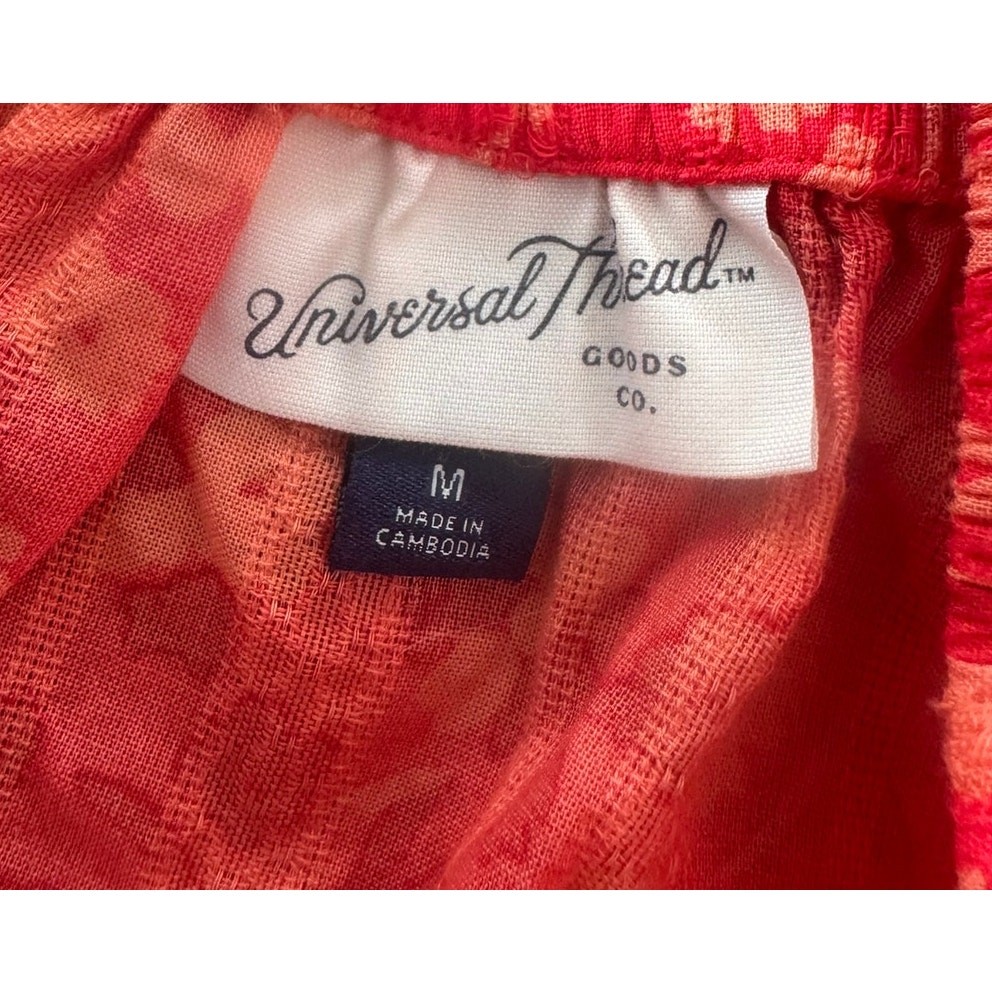 Universal Thread Medium Orange Top Off Shoulder 1… - image 3