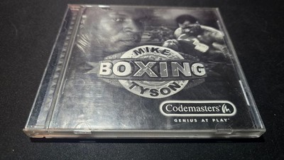 Mike Tyson Boxing Codemasters Sony Playstation 1 PS1 EX+NM cond disc CIB-!