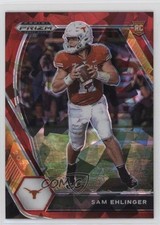 2021 Panini Prizm Draft Picks Red Ice Prizm Sam Ehlinger #131 0o6m