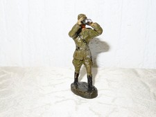 Elastolin / Lineol Soldat Avec Longue-Vue