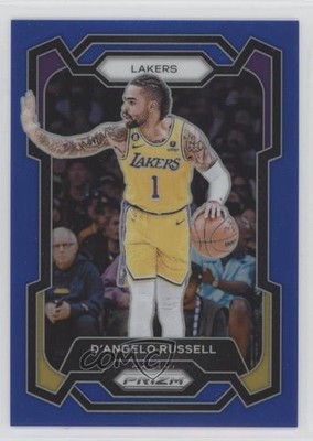2023-24 Panini Prizm Blue Prizm 174/199 D'Angelo Russell #111 1k5