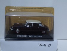1:43 scale  1957 Citroen DS19 Burgundy / Cream