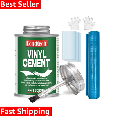 #ad 4.4 OZ Waterproof PVC Cement Ultra Strong Adhesive for Flexible Repairs $26.99