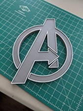 Avengers 3D printed A logo wall mount display...
