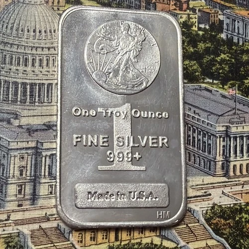Standing Liberty 1 oz. Silver Bar 🇺🇸