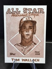 2025 Topps Shoebox Treasures - Tim Wallach #15 1988 Topps 31/50 Sepia Filter