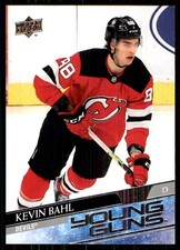 2020-21 Upper Deck YG Kevin Bahl RC #720