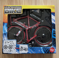 Build your own Bike miniatur Fahrrad Bausatz Rennrad Modellbau Rot