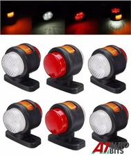 6X Led Front Rear Side Marker Indicator Lights For Truck Lorry Trailer 12v 24v