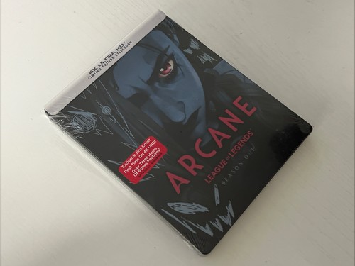 Arcane League Of Legends Season 1 4K UHD SteelBook USA Exclusive - Picture 5 of 6