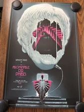 The Abominable Dr. Phibes Mondo 24x36 Poster Tobin Limited Screen Print