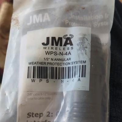 JMA Wireless WPS-N-4A 1/2 in Annular 4.3-10 to 4.3-10 Weather Protection