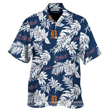 Detroit Tigers Logo Unisex Hawaiian Shirt