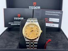 2024 Tudor Royal Day Date 28603 41mm Champagne Dial 18K Gold Steel Box Paper
