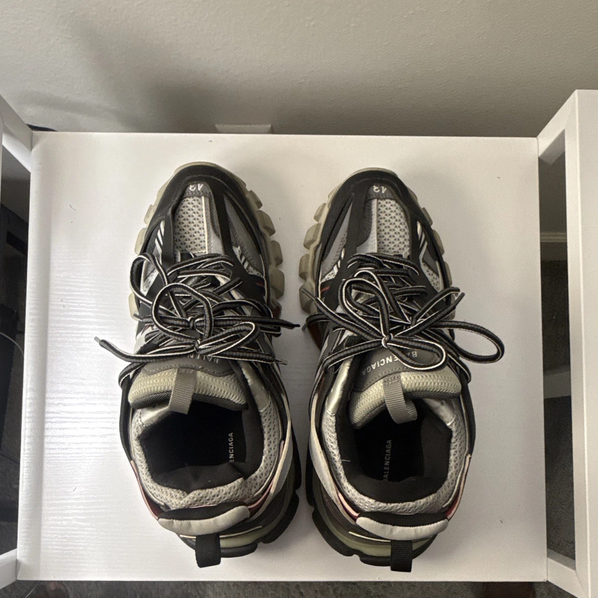 Balenciaga Track Sneaker Red Black for sale | eBay