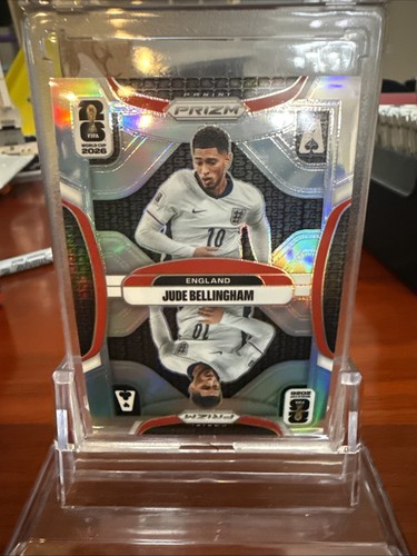 Jude Bellingham Aces #23 England 2026 Panini Prizm World Cup Silver Refractor